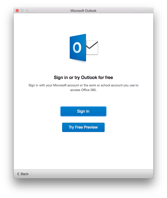 remove on my computer in outlook 2016 for mac